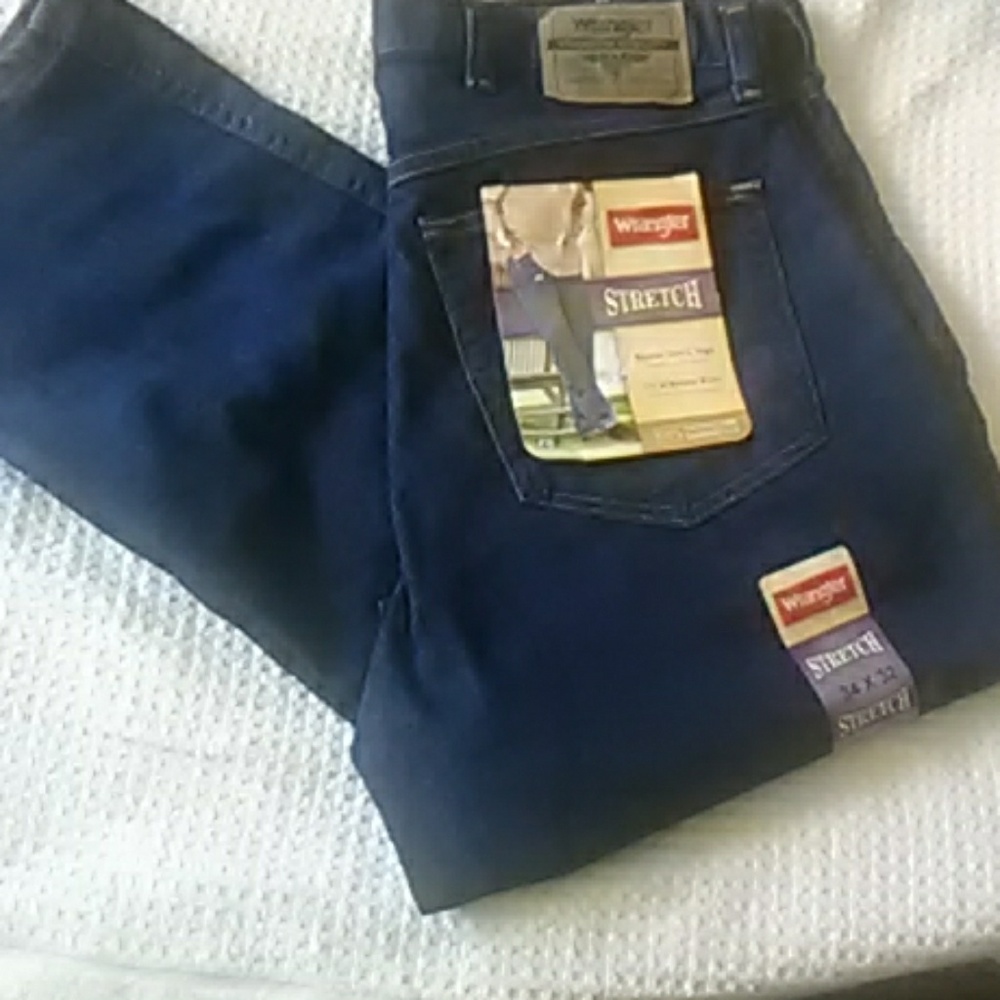 NWT Wrangler 514 stretch men jeans